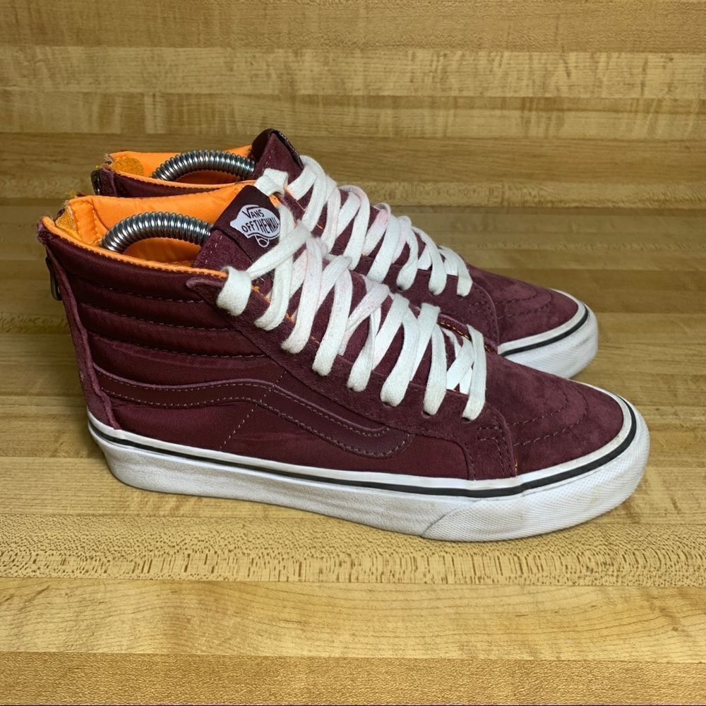 Vans 721454 Men Size 3.5 Women Size 5 Burgundy